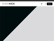 Tablet Screenshot of amerikick.com